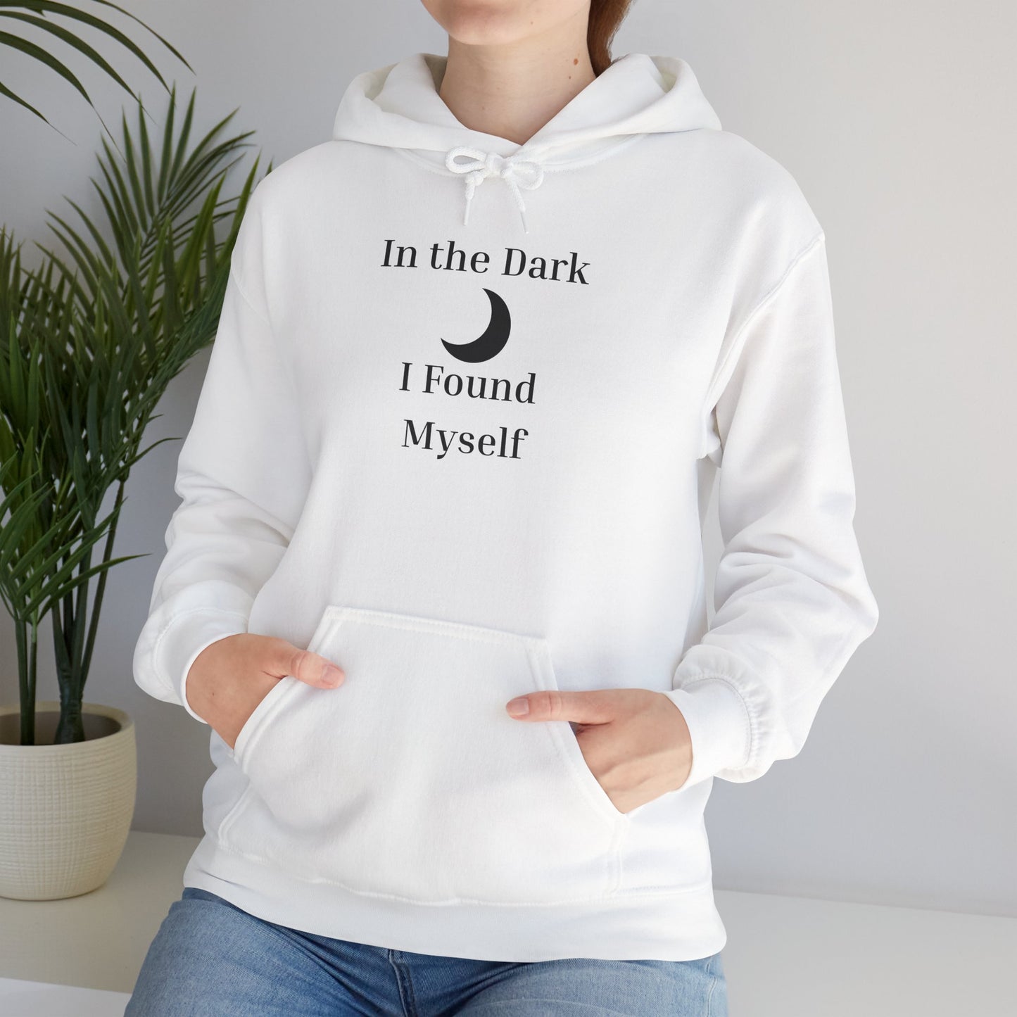 Moon Phase Inspirational Hoodie | Unisex Pullover, Cozy Sweatshirt, Fashion Gift, Self-Discovery Apparel