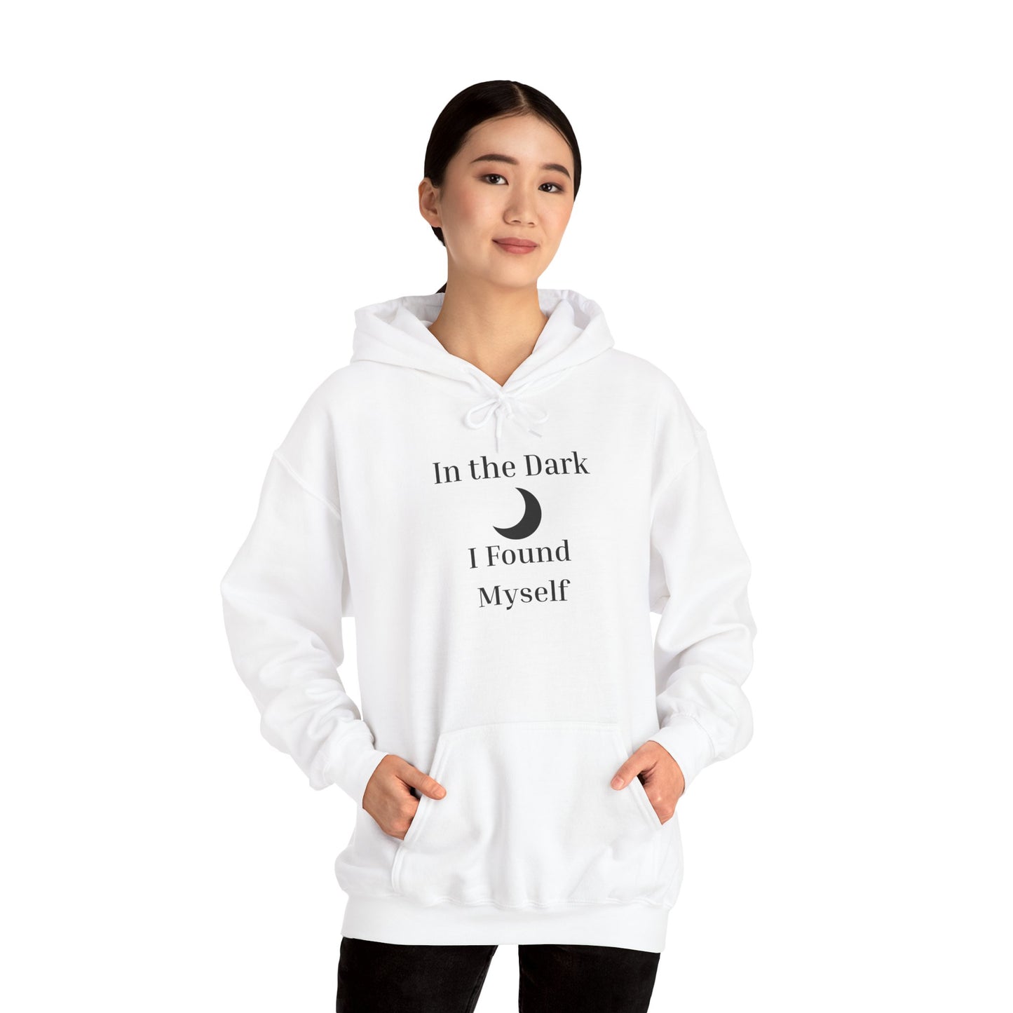 Moon Phase Inspirational Hoodie | Unisex Pullover, Cozy Sweatshirt, Fashion Gift, Self-Discovery Apparel