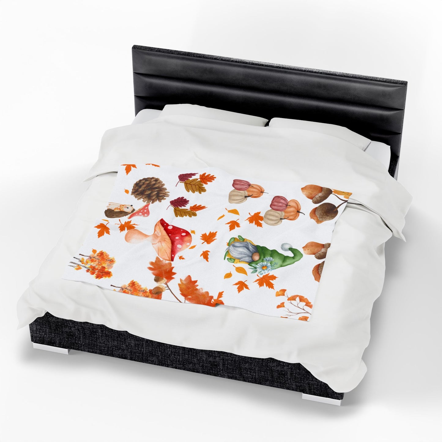 Plush Blanket - Fall Nostalgia Design