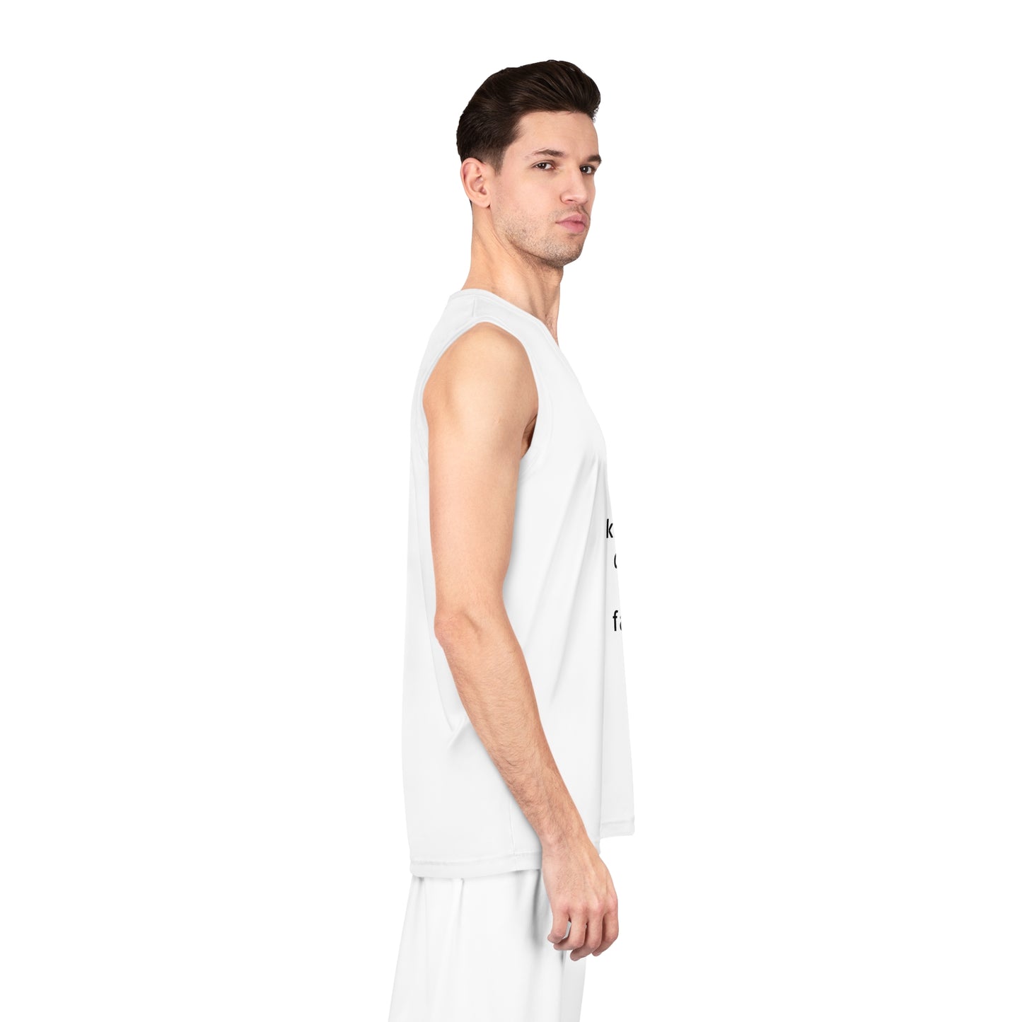 Inspirational Basketball Jersey with Motivational Quote, Great for Athletes, Fans, Sports Events, Fitness and Gift Giving