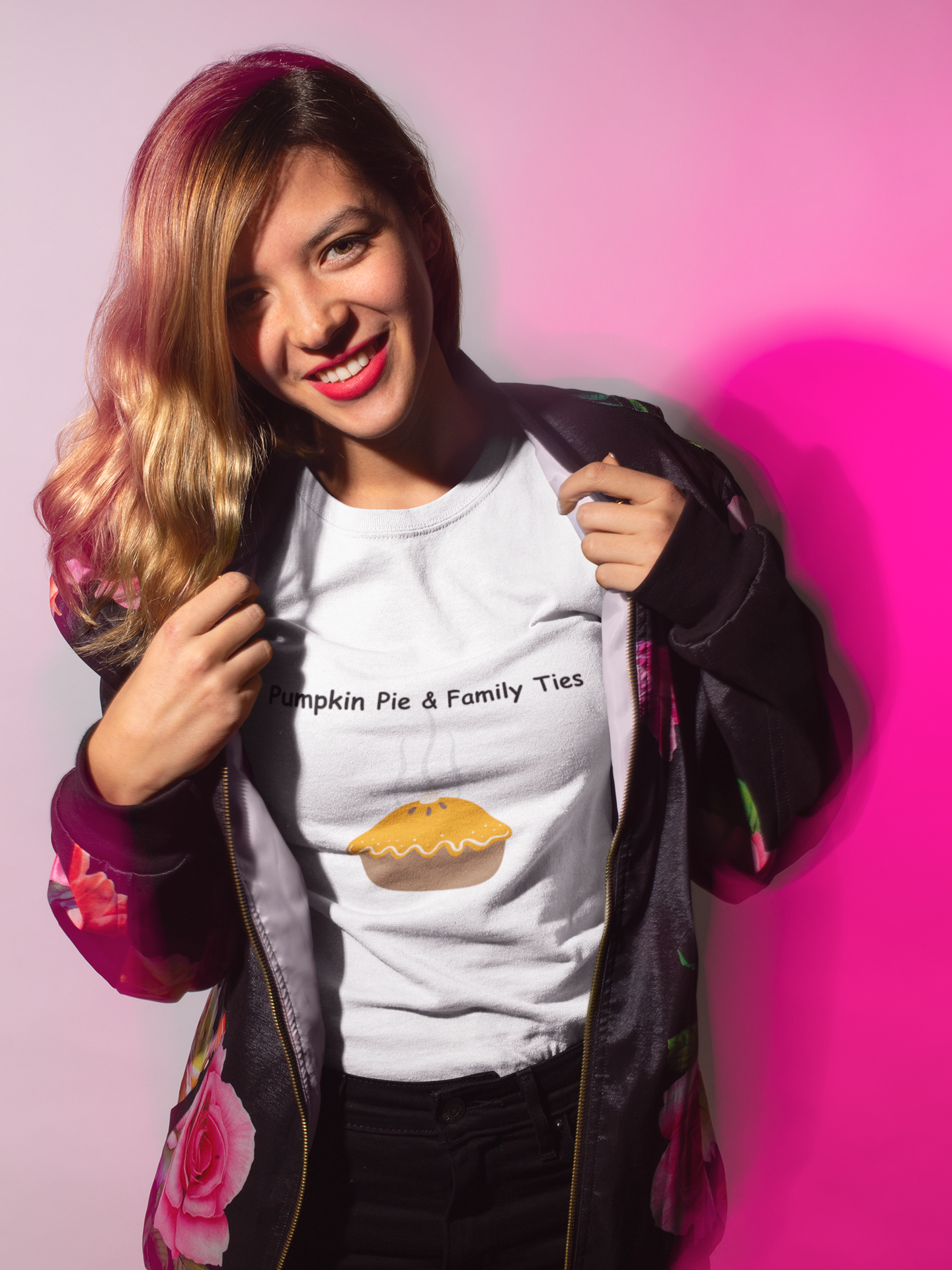 Pumpkin Pie Family Tee, Fall T-Shirt, Thanksgiving Gift, Unisex Cotton Shirt, Family Reunion Apparel, Autumn Celebration Wear