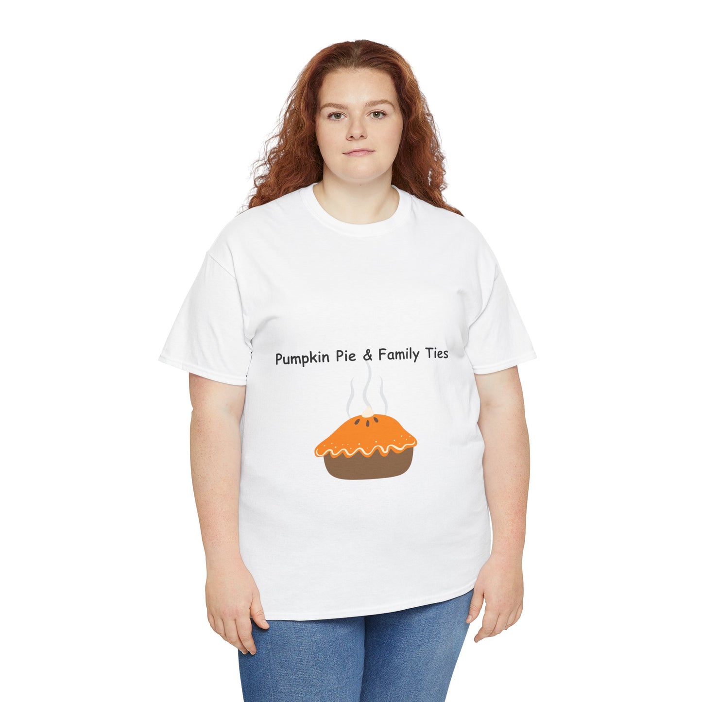 Pumpkin Pie Family Tee, Fall T-Shirt, Thanksgiving Gift, Unisex Cotton Shirt, Family Reunion Apparel, Autumn Celebration Wear