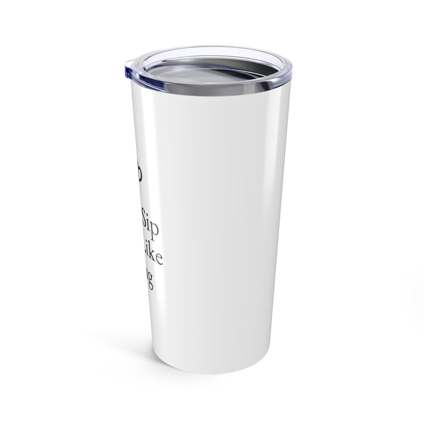 Warm Embrace Tumbler 20oz, Coffee Mug, Insulated Drinkware, Gift for Coffee Lovers, Hydration Companion, Emotional Support Cup