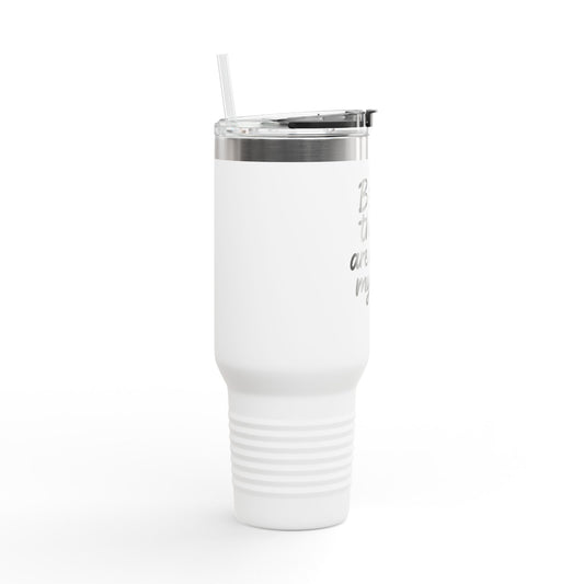 Inspirational Insulated Travel Mug, Better Things Are Comin' My Way - Motivational Drinkware for Coffee Lovers, Birthday Gift, Road [...]