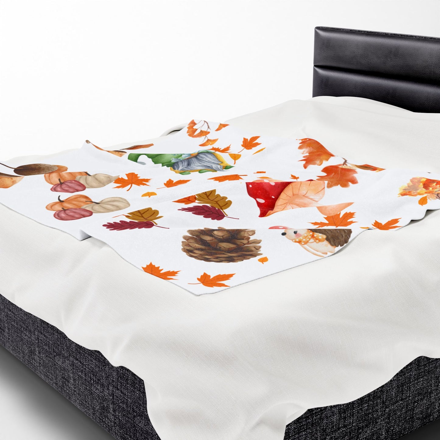 Plush Blanket - Fall Nostalgia Design