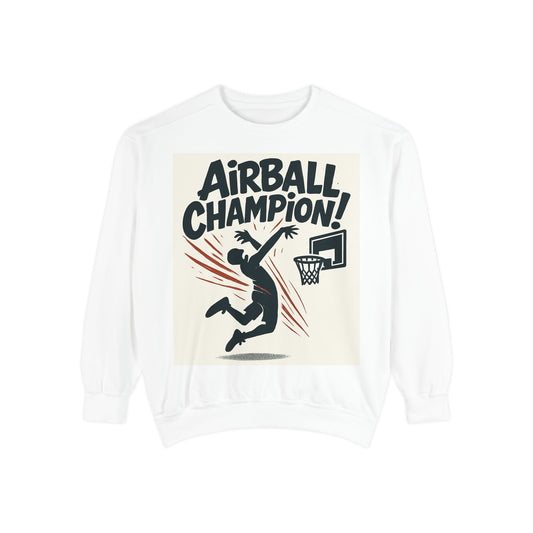Airball Champion Sweatshirt, Unisex Athletic Apparel, Basketball Gifts, Sportswear for Him/Her, Active Lifestyle, Casual Comfort