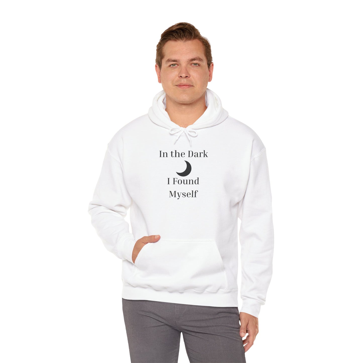 Moon Phase Inspirational Hoodie | Unisex Pullover, Cozy Sweatshirt, Fashion Gift, Self-Discovery Apparel