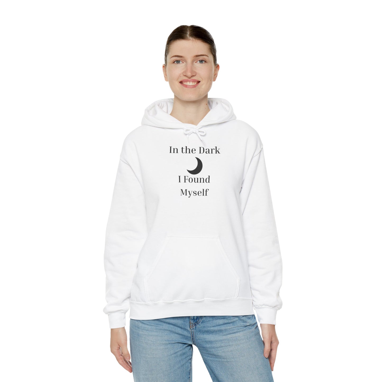 Moon Phase Inspirational Hoodie | Unisex Pullover, Cozy Sweatshirt, Fashion Gift, Self-Discovery Apparel