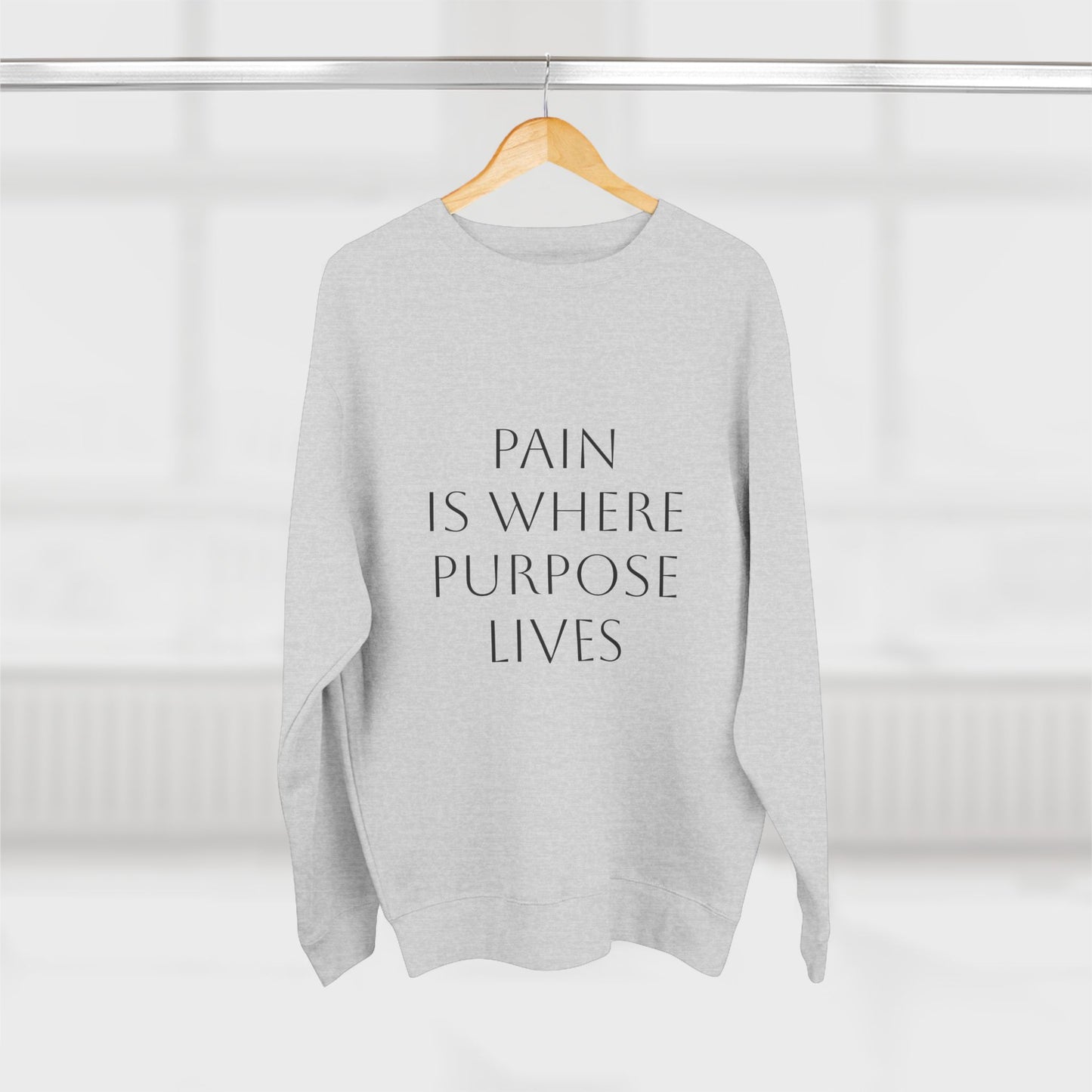 Inspirational Quote Unisex Crewneck Sweatshirt, Cozy Sweatshirt, Motivational Apparel, Gifts for Friends, Casual Wear