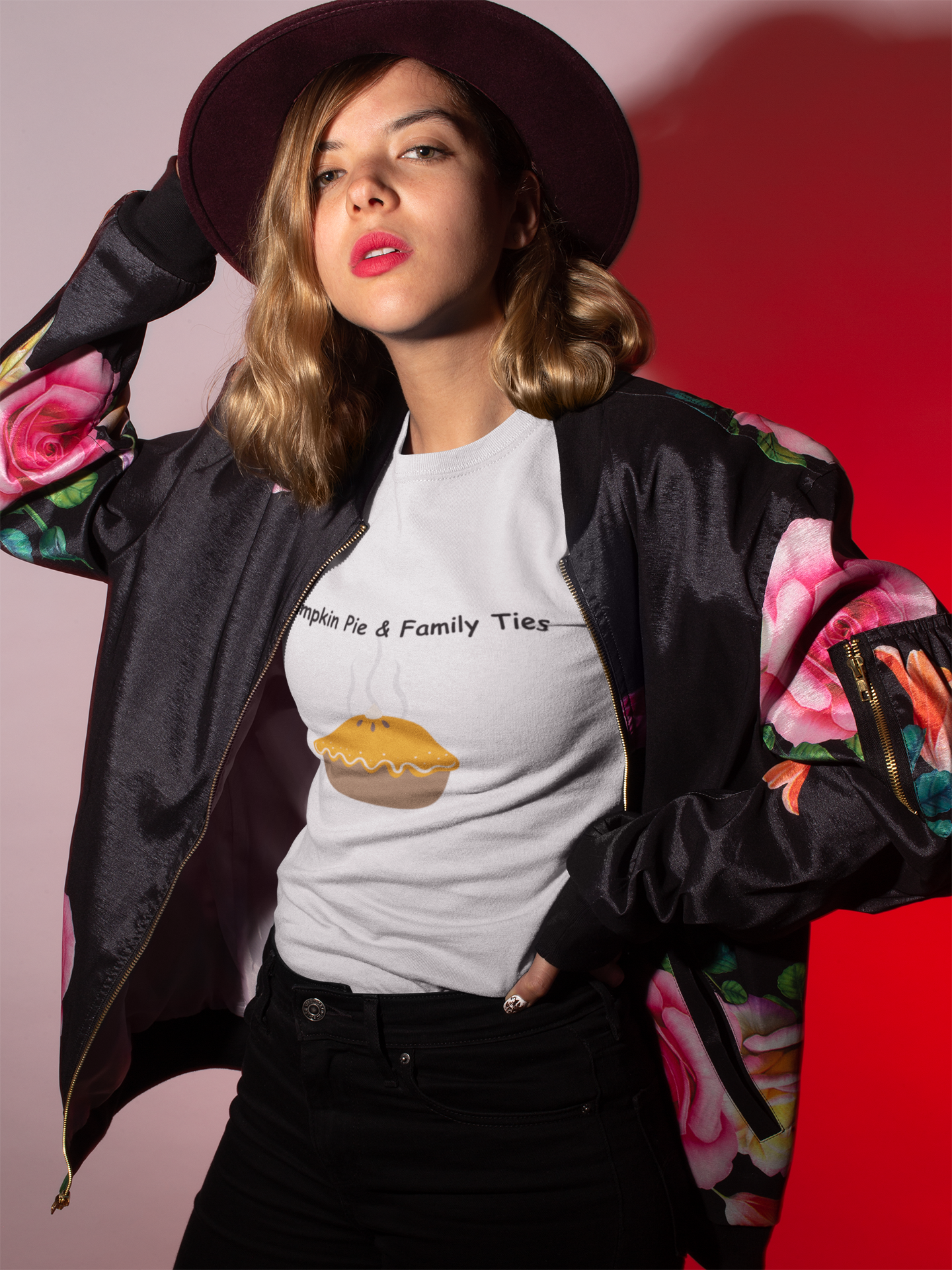Pumpkin Pie Family Tee, Fall T-Shirt, Thanksgiving Gift, Unisex Cotton Shirt, Family Reunion Apparel, Autumn Celebration Wear