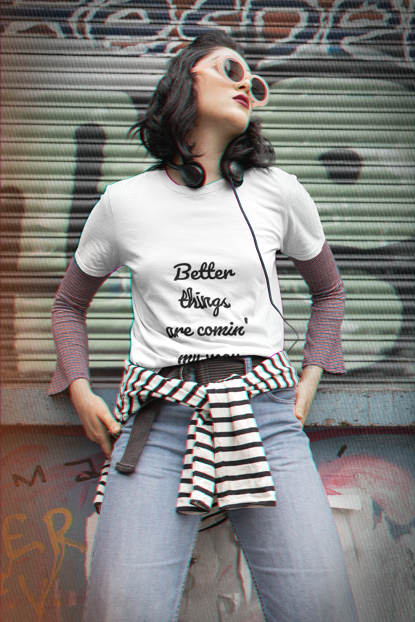 Unisex T-Shirt✨ "Better Things Are Comin’ My Way" Positive Affirmation T-Shirt – Motivational Tee for Dreamers & Believers
