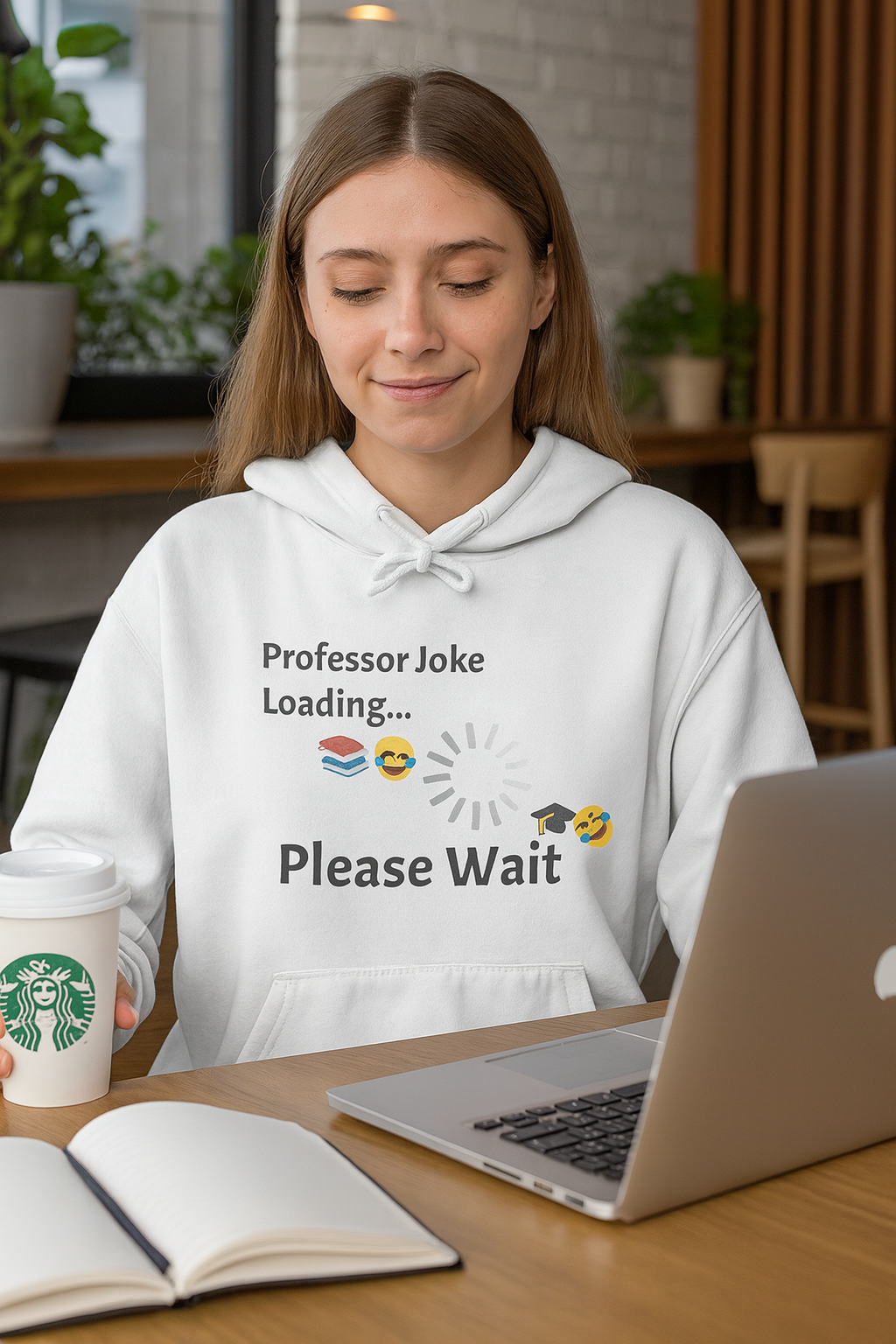 Humorous Hoodie with Professor Joke Loading Design, Comfortable Sweatshirt for Teachers and Students, Fun Gift for Birthdays, Back to [...]