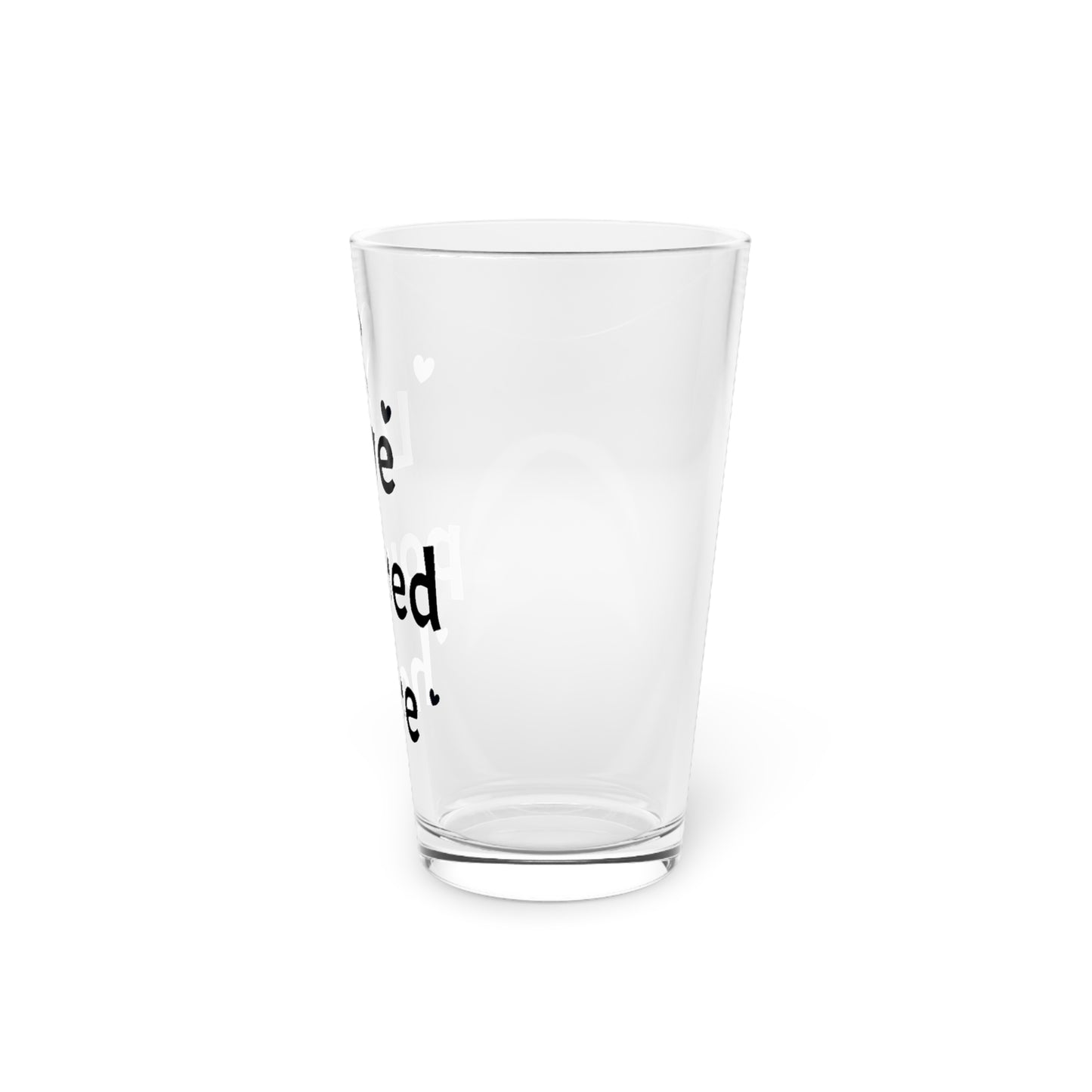 Personalized Pint Glass, Love Poured Here - Perfect for Weddings, Anniversaries, Housewarmings, Custom Drinkware, Gift for Couples