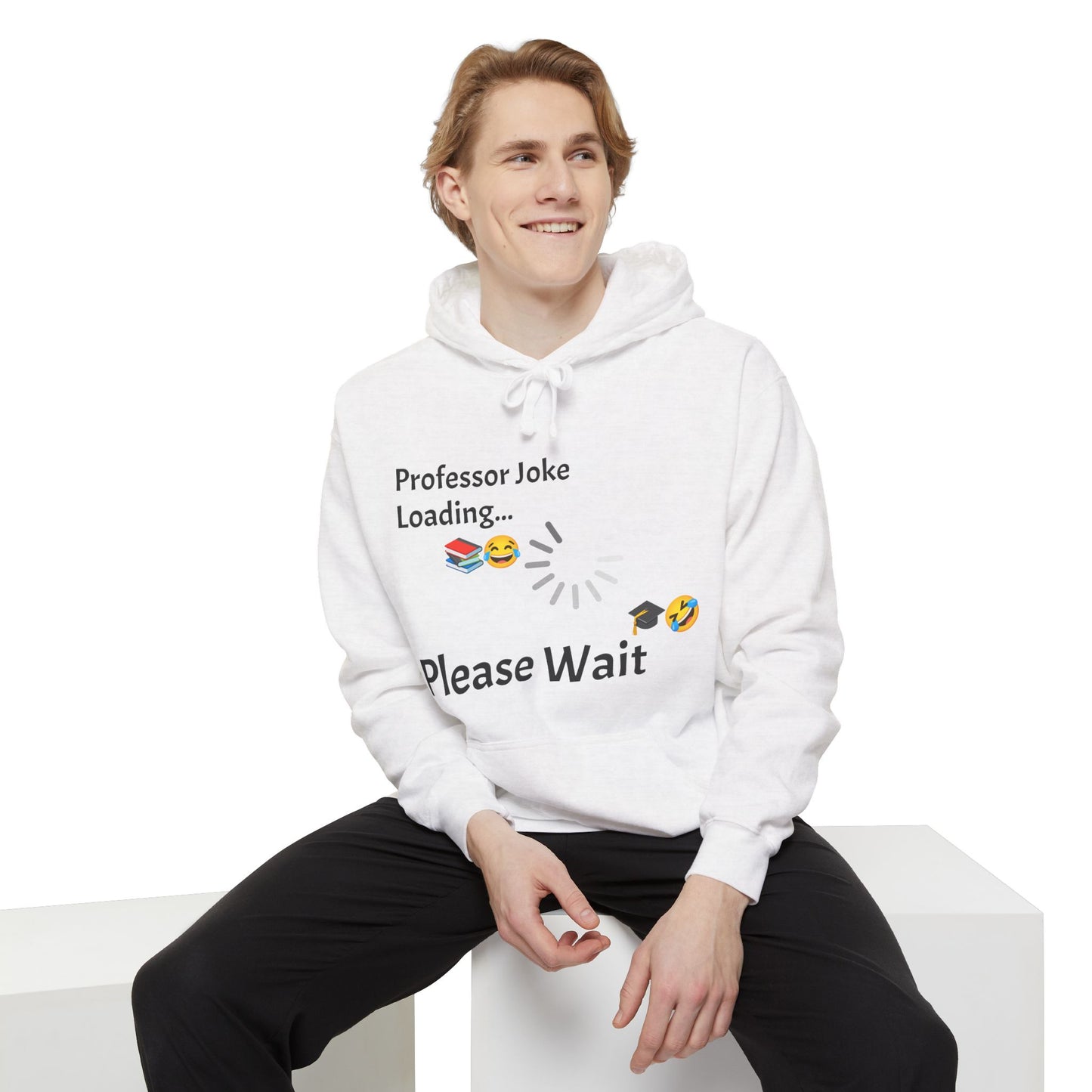 Humorous Hoodie with Professor Joke Loading Design, Comfortable Sweatshirt for Teachers and Students, Fun Gift for Birthdays, Back to [...]