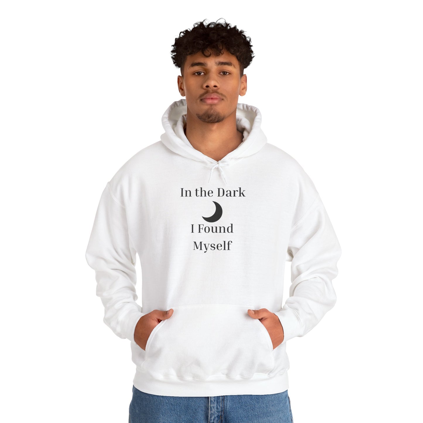 Moon Phase Inspirational Hoodie | Unisex Pullover, Cozy Sweatshirt, Fashion Gift, Self-Discovery Apparel