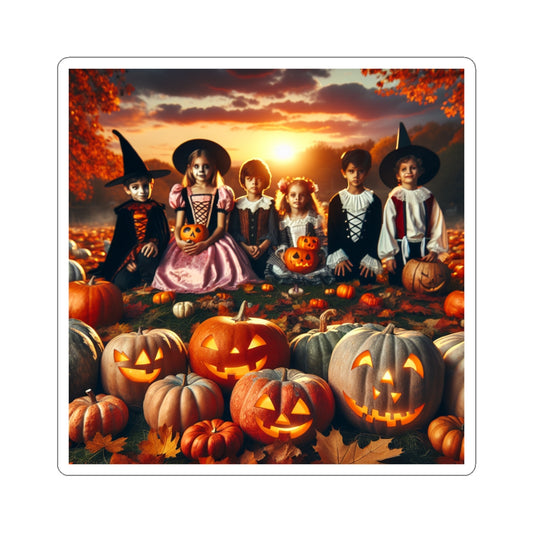 Halloween Kiss-Cut Stickers | Spooky & Cute Vinyl Stickers for Decor, Gifts, and Crafts